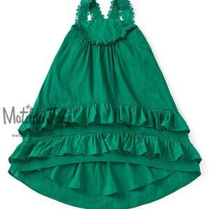 Seriously Sweet Matilda Jane Brilliant Daydream 4T Tiered dress EUC Green